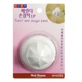 유리문용 흡착형 손잡이 압착식 팔각 1p