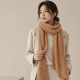 브라운 어깨숄 롱사이즈 머플러