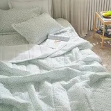 소소한습관 이불패드세트 올리브 시어서커 슈퍼싱글