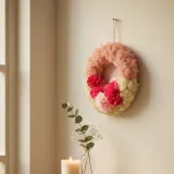 만들기 DIY 키트 스칸디아모스 카네이션 리스