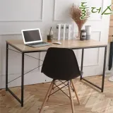 상판 책상 철제 프레임 책상 디자인 인테리어 베이직 사무용 테이블 일자형 컴퓨터 피씨방 조립식 학원