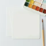 아트페이퍼 캘리 양면 무지 종이카드 100매 10x10cm