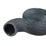 배기관 200파이 - 700mm 자바라 연통 블랙