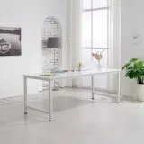 가구산책 스틸 다리 테이블 2100 C2441