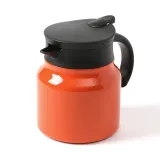 티웨어 이중진공 보온주전자(750ml) (오렌지)차주전자