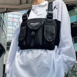 테크웨어 스포츠 체스트백(블랙) 오토바이 조끼가방