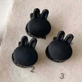미니 하트 토끼 헤어 집게핀 머리핀 10개