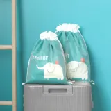 여행용 캐리어 비닐 예쁜 방수 퀵 파우치