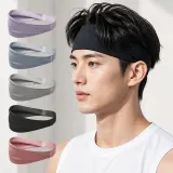 스포츠 헤어밴드 흡수형 넓은 땀밴드