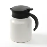 티웨어 이중진공 보온주전자(900ml) (화이트) 차포트