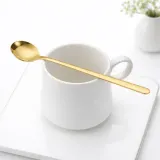 미라주 304 스텐 롱티스푼 17cm 홈카페 머들러 골드
