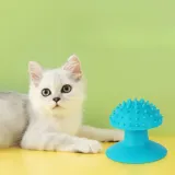 고양이 셀프 브러쉬 흡착식 장난감 털 관리 마사지