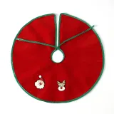 엔젤 레드 트리 스커트(45cm) 트리 받침 가리개 커버