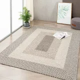 심플 내추럴 핸드메이드 러그D(80cm*150cm)