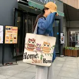 20대 여성 천원단 캐릭터 숄더백