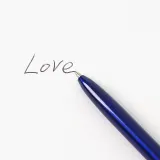 다이아몬드 유성볼펜(블루)