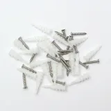 플라스틱 석고보드 앙카+나사못 피스 20개입(10x32mm)