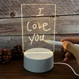 [싸더라] LED 메모보드 아크릴 무드등 USB 감성 조명 무드램프