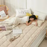 접이식 침대 매트리스 토퍼 쿠션 깔개 바닥 매트 패드
