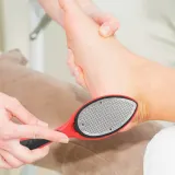 베베클린 양면 발각질 제거기 레드 발뒤꿈치 풋파일