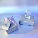 크리스탈십자가 미니어처 인테리어장식 선물세트