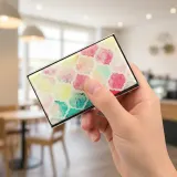 캔비아 슬림 명함케이스 메탈 카드보관 명함지갑 C-1