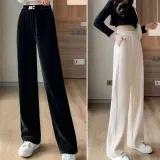 골덴바지 여성 투버튼 코듀로이 기모 팬츠