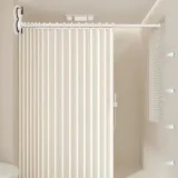 접이식 다용도 방수 샤워커튼(150-180cm)(색상)