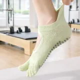 핏코어 메쉬 필라테스 토삭스 2켤레 발가락 요가양말