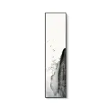 인테리어 수묵 담채화 캔버스 그림액자F(150cm*40cm)