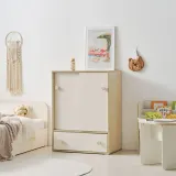 디포랙 슬라이딩 서랍 선반형 옷장 800