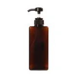 사각 디스펜서 리필용기 650ml/브라운 펌프용기