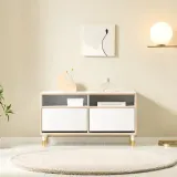 가구산책 2칸 서랍 거실장 1000 H6562