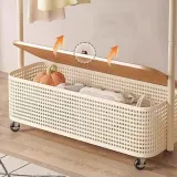 수납 바구니 이동식 행거B-2(83cm)(색상)