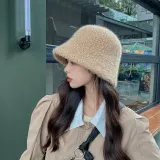 -당일출고- 도톰 양털 뽀글이 버킷햇 겨울모자 털모자 벙거지모자