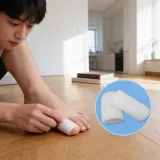 엄지발가락 발가락 골무 실리콘 쿠션 패드 밴드 발바닥 완화 교정 보행