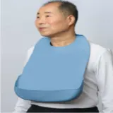 성인용 실리콘 턱받이 블루(대 노인용턱받이 요양원턱받이 성인실리콘턱받이