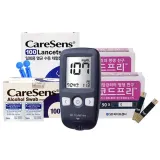 SD 코드프리 혈당계+시험지100매+채혈침100+알콜솜100