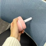 지우개청소기 미니청소기 키보드책상용 휴대용 핑크