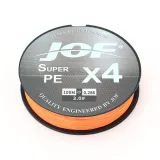 JOF 4합사라인 PE 낚싯줄 3호 100m 오렌지