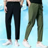 남성 슬랙스 9부 테이퍼드 팬츠 데일리 작업용 바지