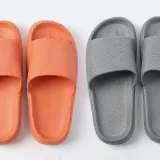 너랑나랑 커플 슬리퍼 세트(그레이270mm/오렌지250mm)