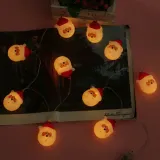 10구 LED 산타 가랜드 전구(1.5m) 크리스마스조명