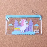 봄봄 캐릭터 파우치 10p /pvc 슬라이드 방수파우치