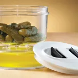 피클 분리 용기 올리브보관 피클보관용기 피클병