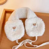 귀덮개 여성귀마개 동물귀도리 방한털귀마개 ivory