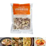 [마이푸드] 냉동 해물 믹스 600g 오징어 홍합살 바지락살 새우살 (CD1M1)