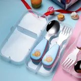 유아용 수저 포크 세트/ 어린이수저세트 캐릭터숟가락