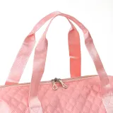 아이러빗 2단 확장 보스턴백 핑크 바퀴 보조 여행가방