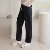 일자바지 허리밴딩 소프트진 그앨린